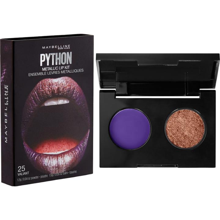 Maybelline Lip Studio Python Metallic Lip Kit 25 Valiant