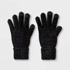 Women's Chenille Glove - A New Day Black