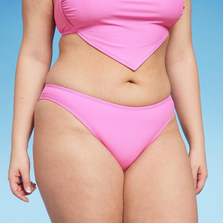 Women's Cheeky Bikini Bottom - Wild Fable Purple