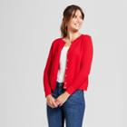 Target Women's Long Sleeve Any Day Cardigan - A New Day Red