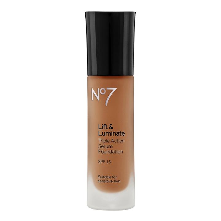 Target No7 Lift & Luminate Triple Action Serum Foundation Spf 15 Toffee