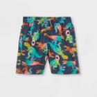 Boys' Dino Print Volley Swim Trunks - Cat & Jack
