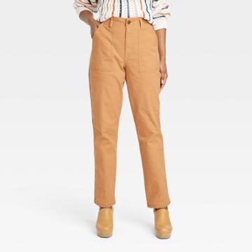 Women's Relaxed Fit Straight Leg Pants - Knox Rose