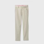 Girls' Flat Front Stretch Uniform Skinny Pants - Cat & Jack Light Khaki