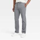 Men's Slim Fit Tech Chino Pants - Goodfellow & Co Gray