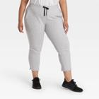 Women's Plus Size Core Fleece Pants - All In Motion Heather Gray