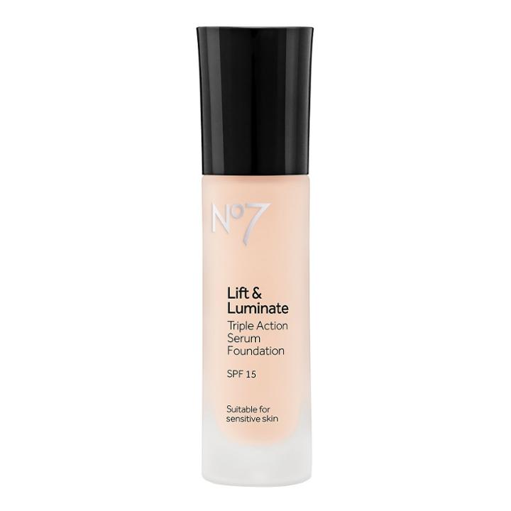 Target No7 Lift & Luminate Triple Action Serum Foundation Spf 15 Cool Vanilla