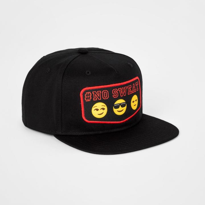 Target Boys' Emoji Baseball Hat - Black