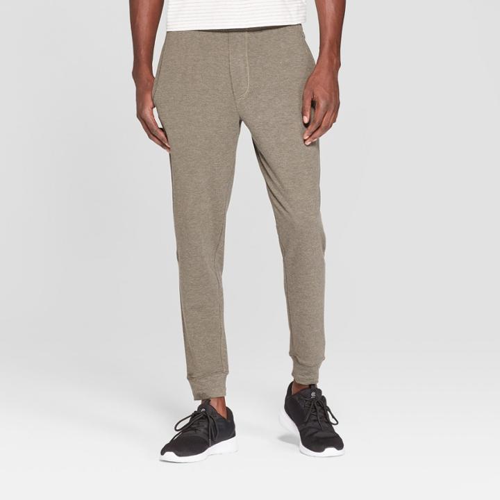 Men's Soft Touch Jogger Pants - C9 Champion Camo Green Heather