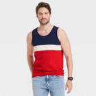 Men's Standard Fit Jersey Tank Top - Goodfellow & Co Ripe Red Heather