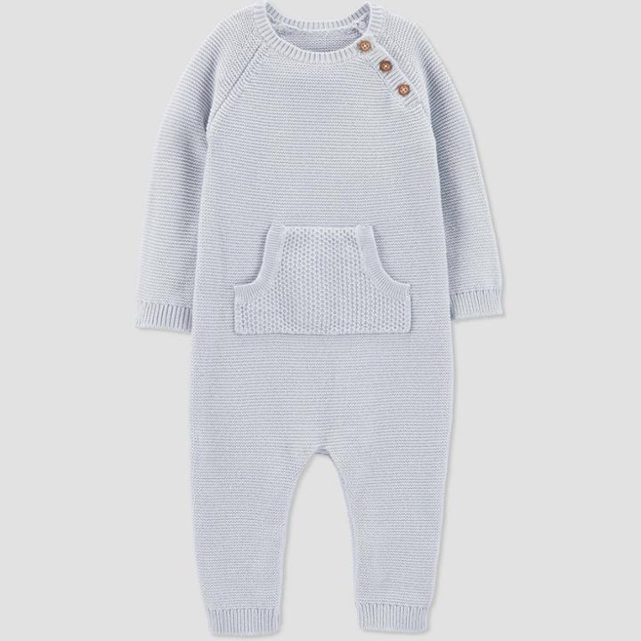 Baby Jumpsuit - Just One You Made By Carter's Gray Newborn