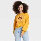 Women's Strawberry Shortcake Orange Blossom Graphic Sweatshirt - Gold