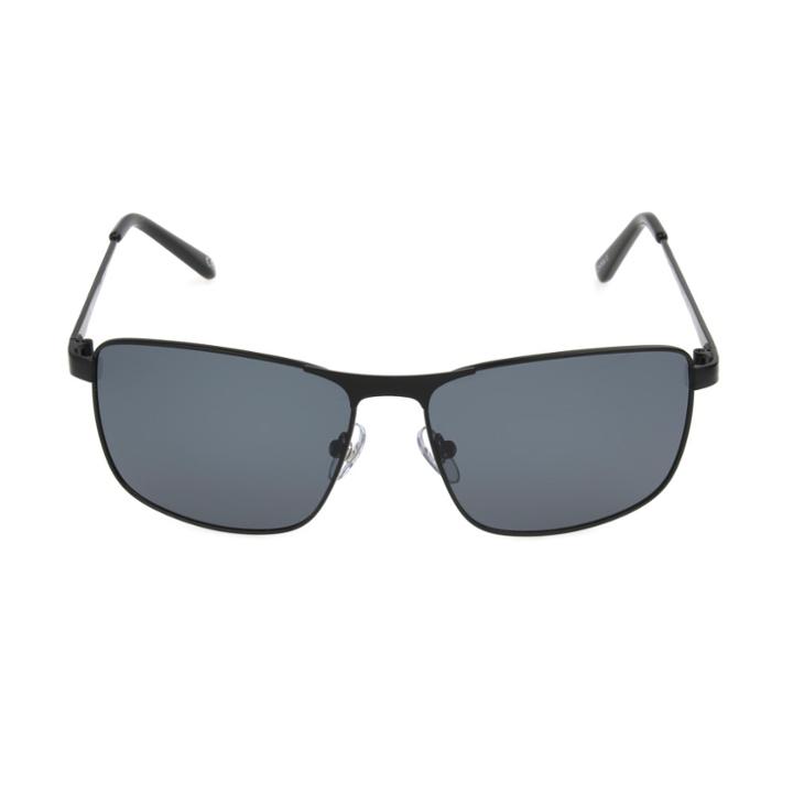 Men's Rectangle Sunglasses - Goodfellow & Co Black,
