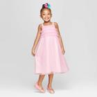 Toddler Girls' Ruffle Maxi Dress - Cat & Jack Light Pink 12m, Girl's, Purple