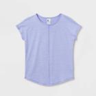 Girls' Short Sleeve Studio T-shirt - All In Motion Light Purple