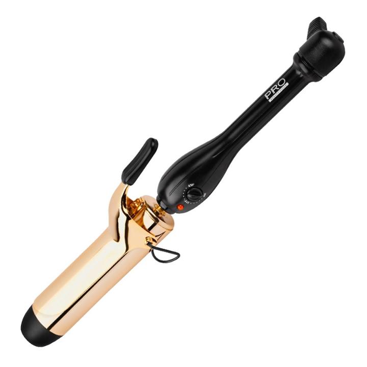 Pro Beauty Tools Curling Iron, Bright Gold