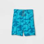 Boys' Printed Shorts - All In Motion Turquoise