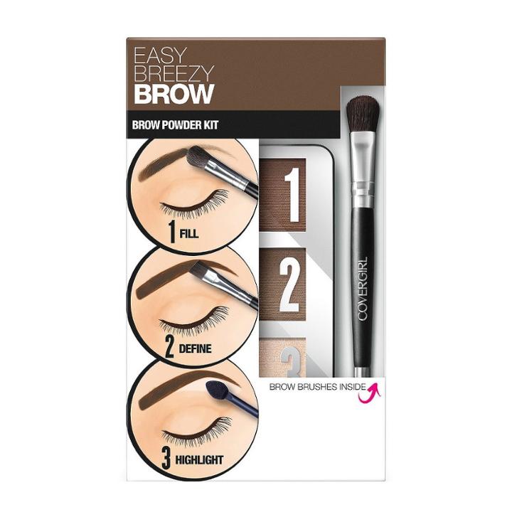 Covergirl Easy Breezy Brow Powder Kit 720 Soft Blonde