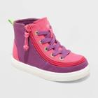 Toddler Girls' Billy Footwear Colorblock Haring Essential High Top Sneakers - Pink/purple