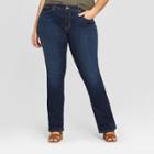 Target Women's Plus Size Skinny Bootcut Jeans - Universal Thread Dark Wash