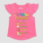 Toddler Girls' Disney Princess Birthday T-shirt - Pink