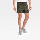 Men's Big Lined Run Shorts 5 - All In Motion Olive Green