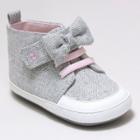 Baby Girls' Surprize By Stride Rite Sara High Top Sneaker Soft Sole Shoes - Grey
