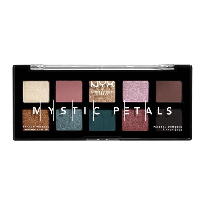 Nyx Professional Makeup Mystic Petals Shadow Palette Dark