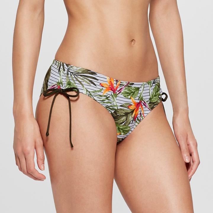 Women's Tropical Hipster Bikini Bottom - Mossimo Multi S,