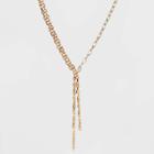 Sugarfix By Baublebar Y-line Necklace - Gold