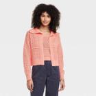 Women's Layering Sweater Cardigan - Universal Thread Pink