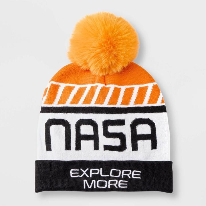 Boys' Nasa Knitted Beanie, One Color