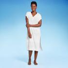 Women's Midi Kaftan Cover Up Dress - Kona Sol Fresh White