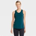 Women's Active Tank Top - All In Motion Navy Teal