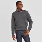 Men's Regular Fit Crew Neck Sweater - Goodfellow & Co Gray