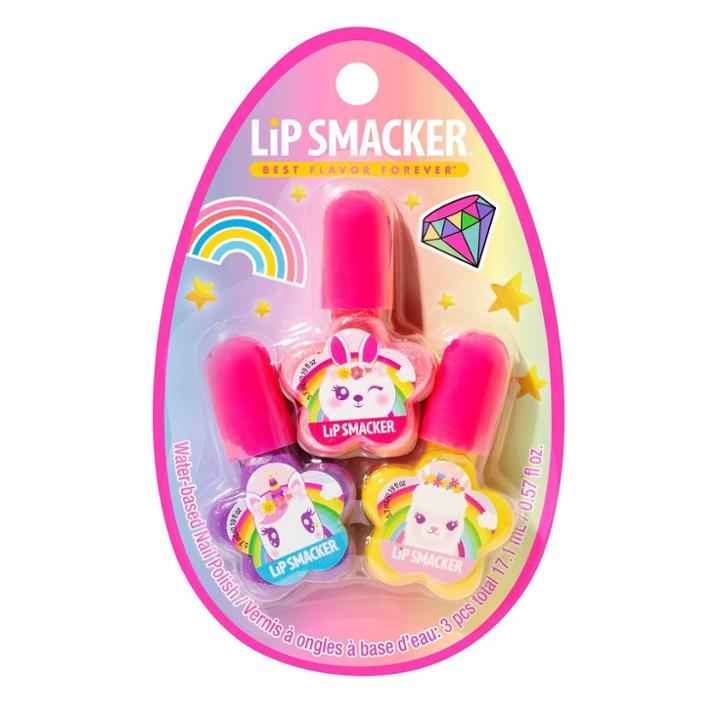 Lip Smacker Nail Polish Trio - Unicorn - 0.63 Fl Oz/3ct