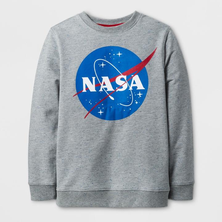 Boys' Nasa Long Sleeve Sweatshirt