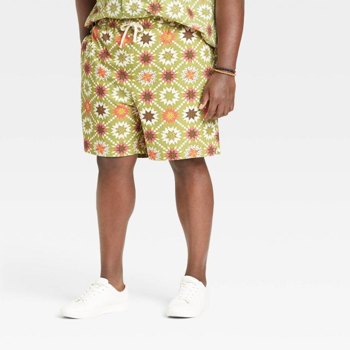 Men's Big & Tall 6.5 Casual Fit Shorts - Goodfellow & Co Green