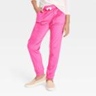 Girls' Micro Fleece Jogger Pants - Cat & Jack Pink
