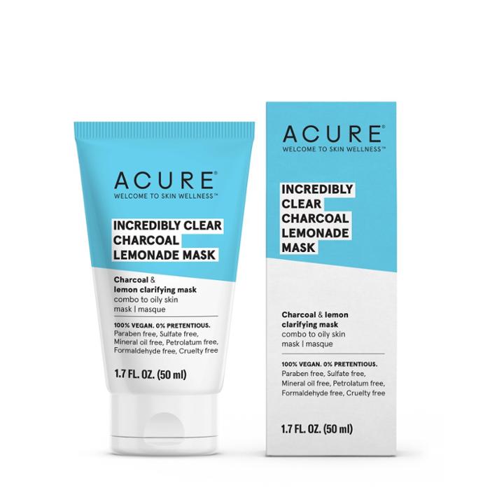 Acure Incredibly Clear Charcoal Lemonade Face Mask