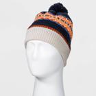 Men's Fleece Lined Beanie - Goodfellow & Co Navy, Blue