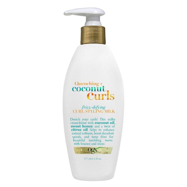 Ogx Quenching + Coconut Curls Frizz Defying Curl Styling