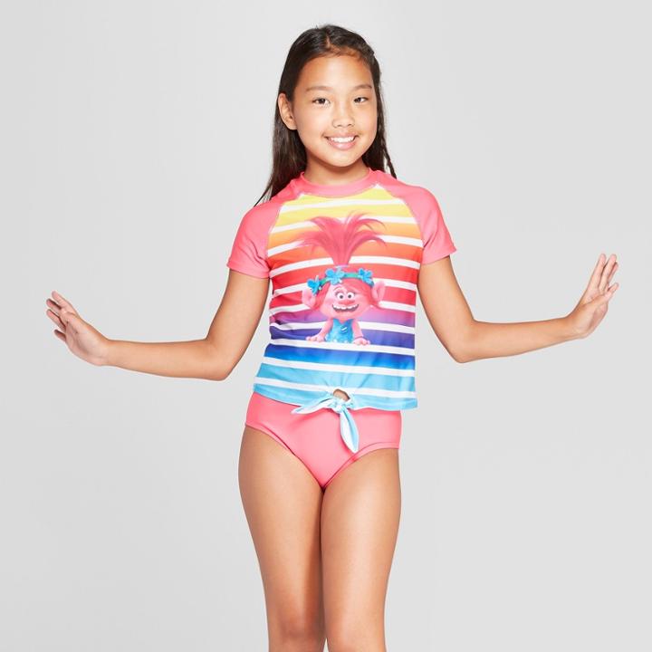 Girls' Trolls Tankini