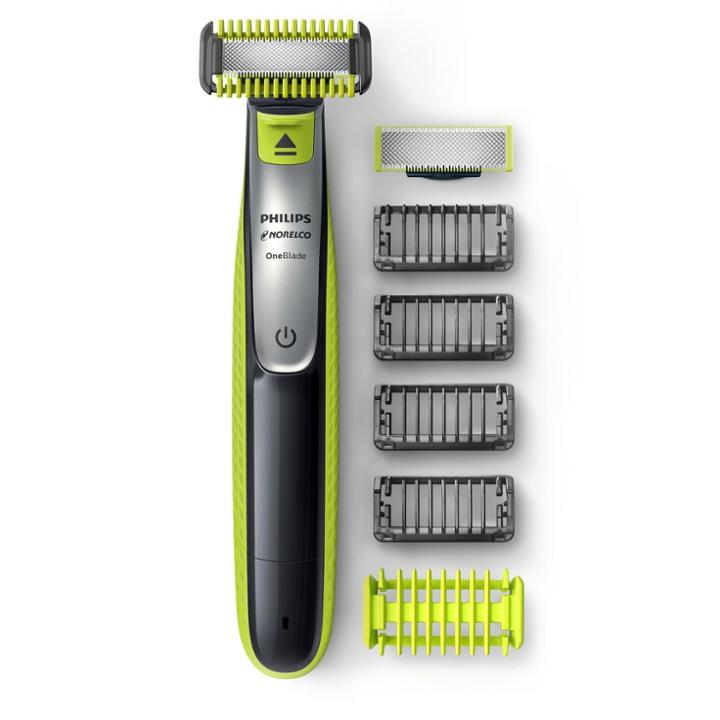 Philips Norelco Oneblade Hybrid Rechargeable Men's Electric Face & Body Trimmer - Qp2630/70