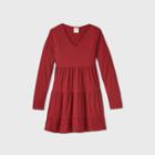 Women's Mixed Print Short Sleeve Dress - Knox Rose Red