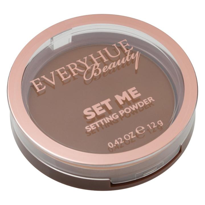 Everyhue Beauty Everyhue Setting Pressed Powder Satin Deep Truffle