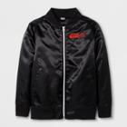 Boys' Star Wars Rule The Dark Satin Bomber Jacket - Black