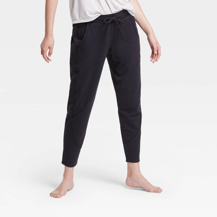 Women's French Terry Joggers 27 - All In Motion Black