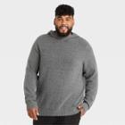 Men's Big & Tall Regular Fit Hooded Pullover Sweater - Goodfellow & Co Gray
