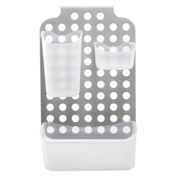 Madesmart Hang-it Organizer 3 Bins Frost/gray -